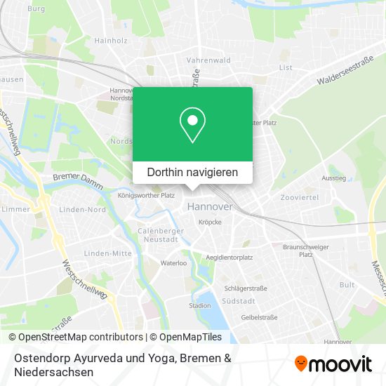 Ostendorp Ayurveda und Yoga Karte