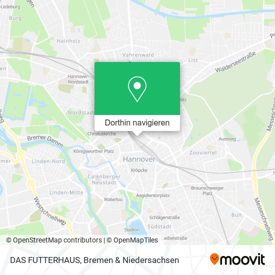 DAS FUTTERHAUS Karte