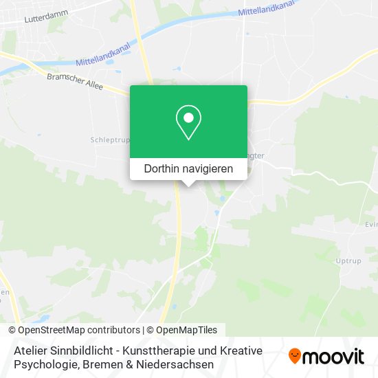 Atelier Sinnbildlicht - Kunsttherapie und Kreative Psychologie Karte