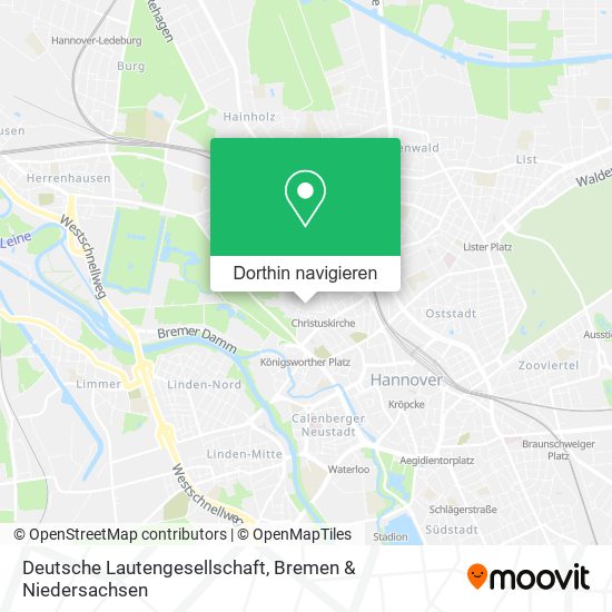 Deutsche Lautengesellschaft Karte