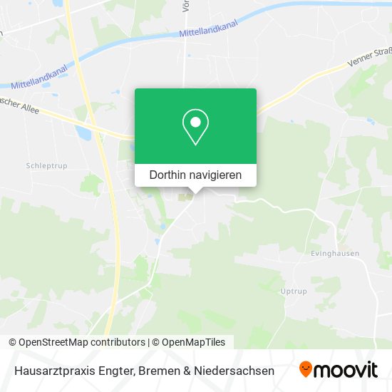 Hausarztpraxis Engter Karte