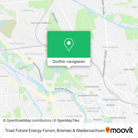 Triad Future Energy Forum Karte