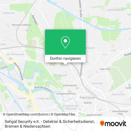 Sehgal Security e.K. - Detektei & Sicherheitsdienst Karte
