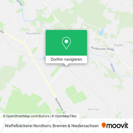 Waffelbäckerei Nordhorn Karte