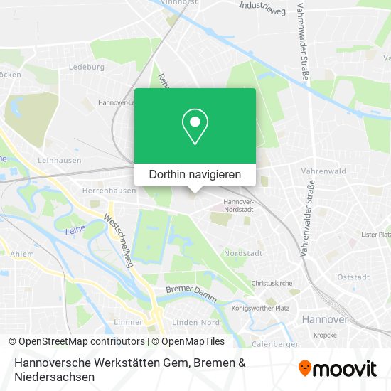 Hannoversche Werkstätten Gem Karte