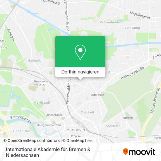 Internationale Akademie für Karte