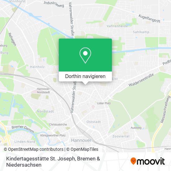 Kindertagesstätte St. Joseph Karte