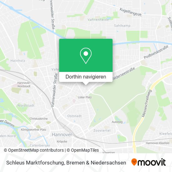 Schleus Marktforschung Karte