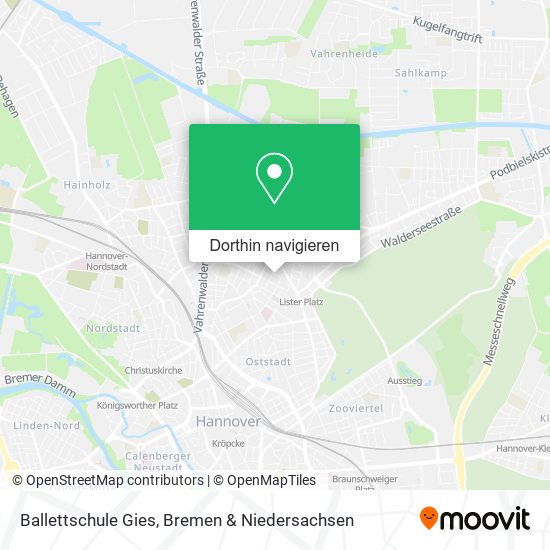 Ballettschule Gies Karte