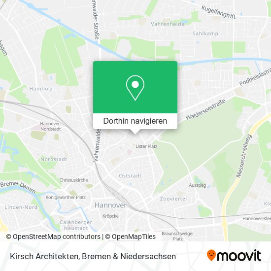 Kirsch Architekten Karte