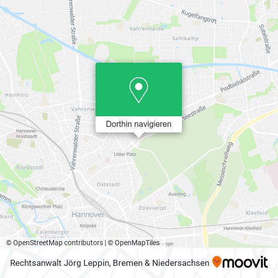 Rechtsanwalt Jörg Leppin Karte