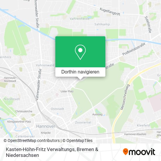 Kasten-Höhn-Fritz Verwaltungs Karte