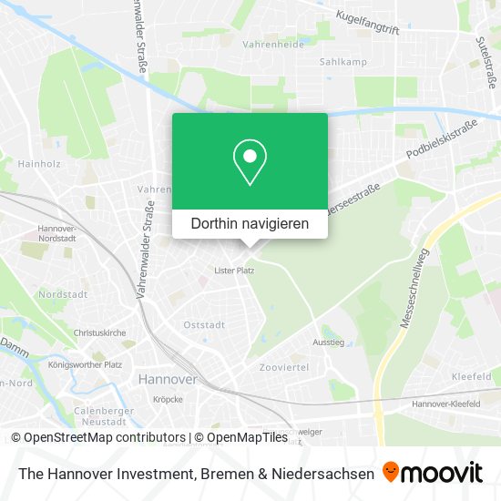 The Hannover Investment Karte
