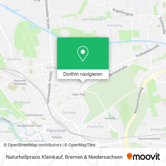 Naturheilpraxis Kleinkauf Karte