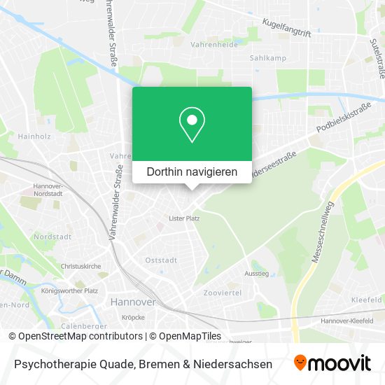 Psychotherapie Quade Karte