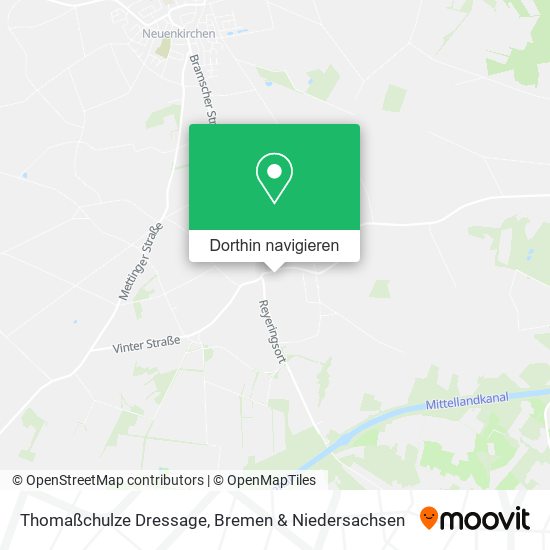 Thomaßchulze Dressage Karte