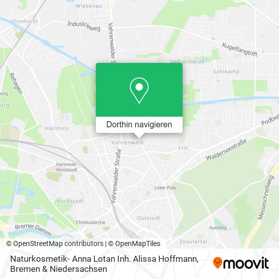 Naturkosmetik- Anna Lotan Inh. Alissa Hoffmann Karte