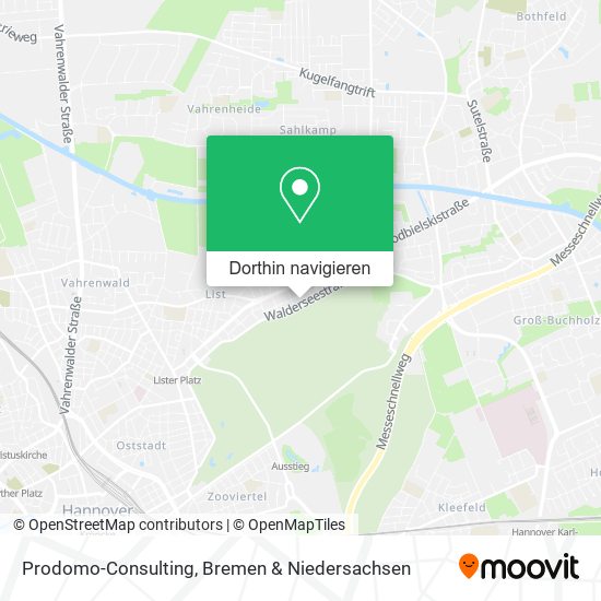 Prodomo-Consulting Karte