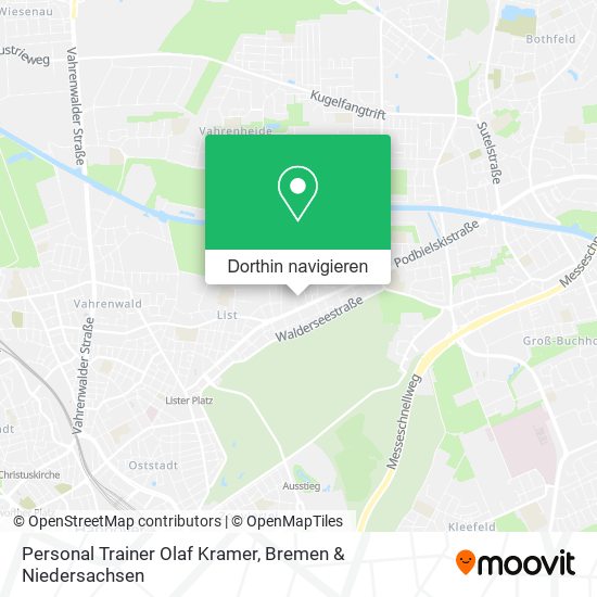 Personal Trainer Olaf Kramer Karte
