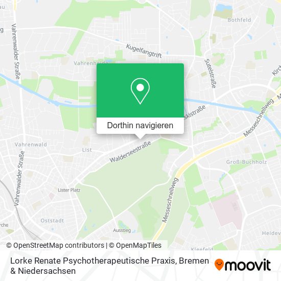 Lorke Renate Psychotherapeutische Praxis Karte