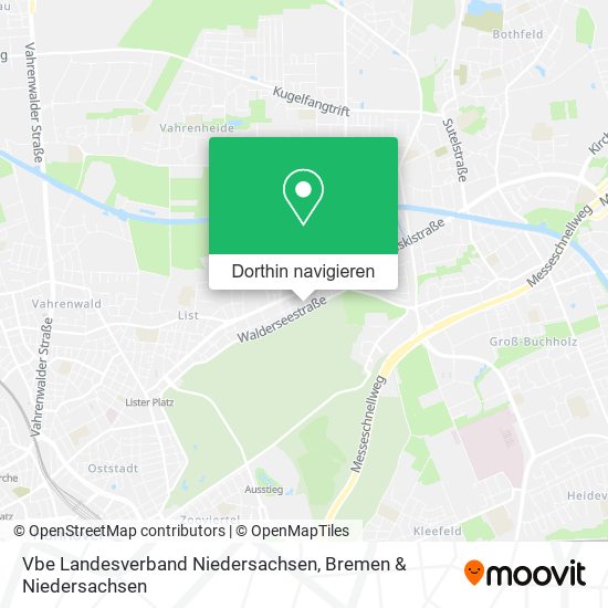 Vbe Landesverband Niedersachsen Karte