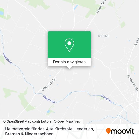 Heimatverein für das Alte Kirchspiel Lengerich Karte