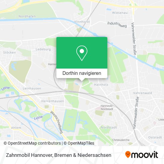 Zahnmobil Hannover Karte