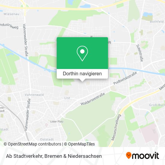 Ab Stadtverkehr Karte