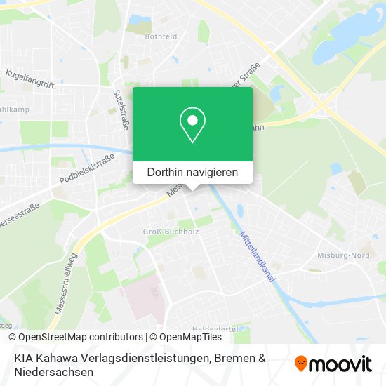 KIA Kahawa Verlagsdienstleistungen Karte