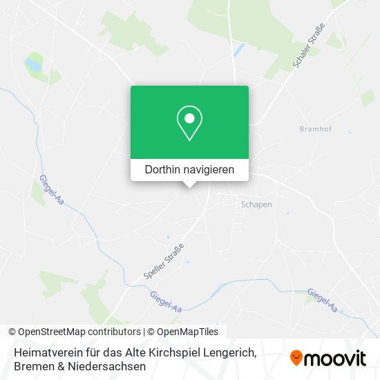 Heimatverein für das Alte Kirchspiel Lengerich Karte