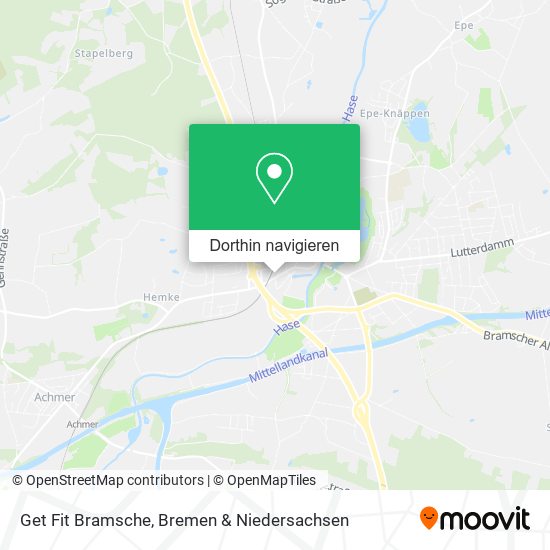 Get Fit Bramsche Karte