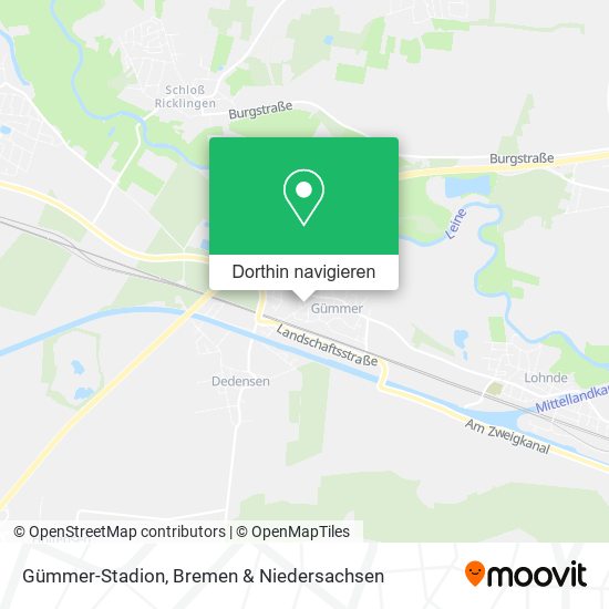 Gümmer-Stadion Karte