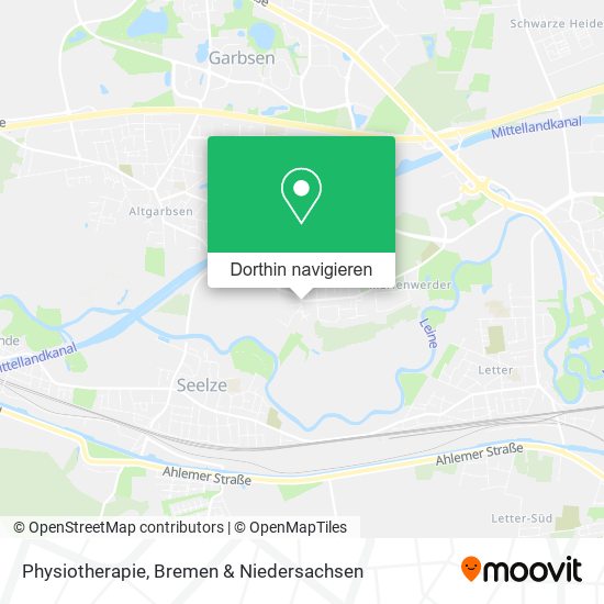 Physiotherapie Karte