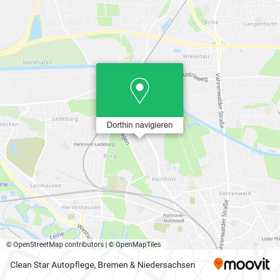 Clean Star Autopflege Karte
