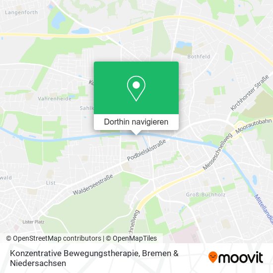 Konzentrative Bewegungstherapie Karte