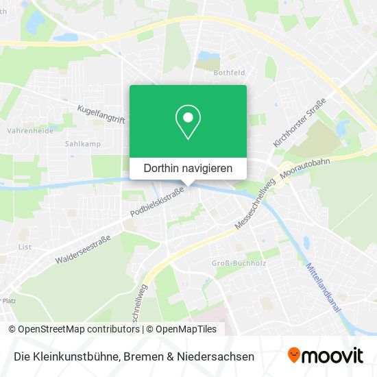 Die Kleinkunstbühne Karte