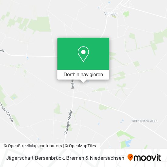 Jägerschaft Bersenbrück Karte