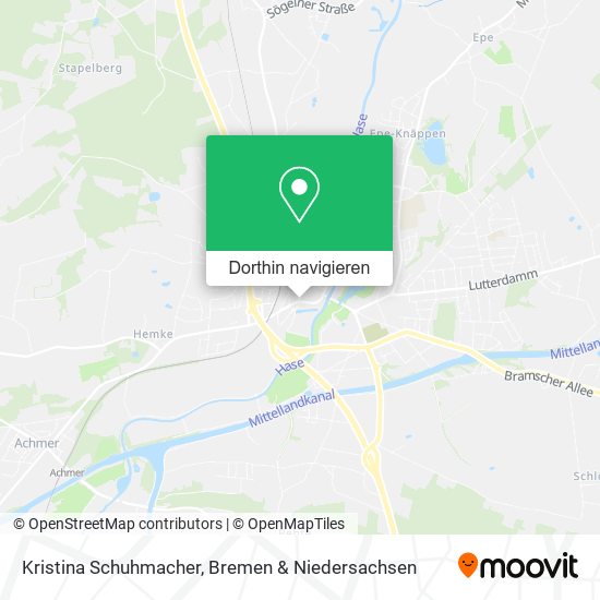 Kristina Schuhmacher Karte