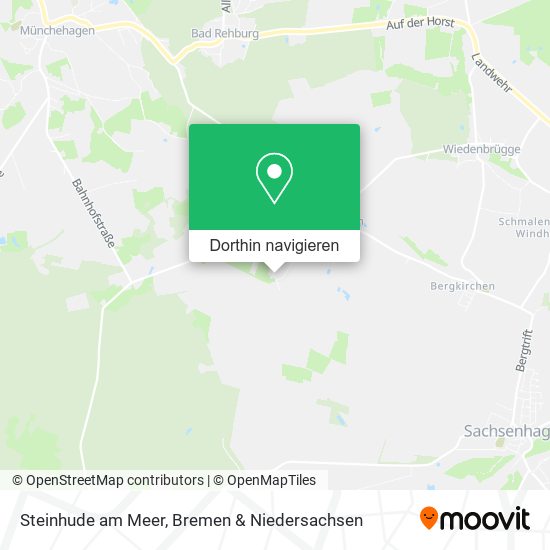 Steinhude am Meer Karte