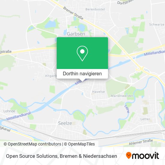 Open Source Solutions Karte