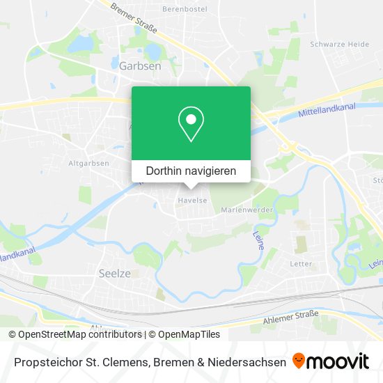 Propsteichor St. Clemens Karte