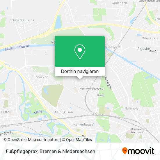 Fußpflegeprax Karte