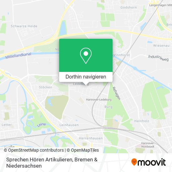 Sprechen Hören Artikulieren Karte