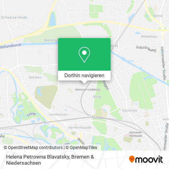 Helena Petrowna Blavatsky Karte