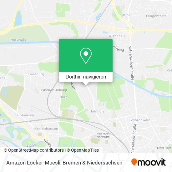 Amazon Locker-Muesli Karte
