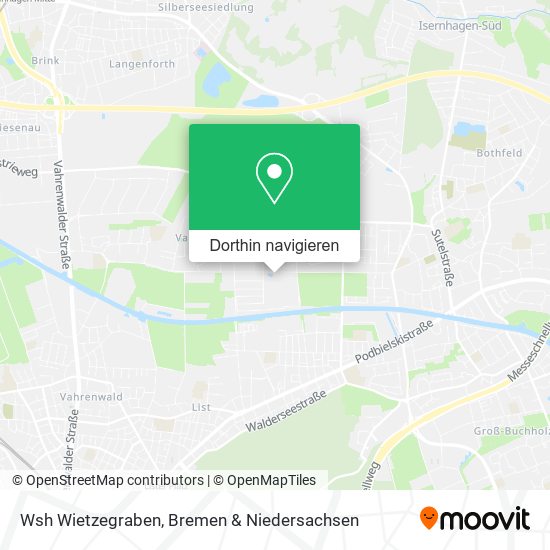 Wsh Wietzegraben Karte