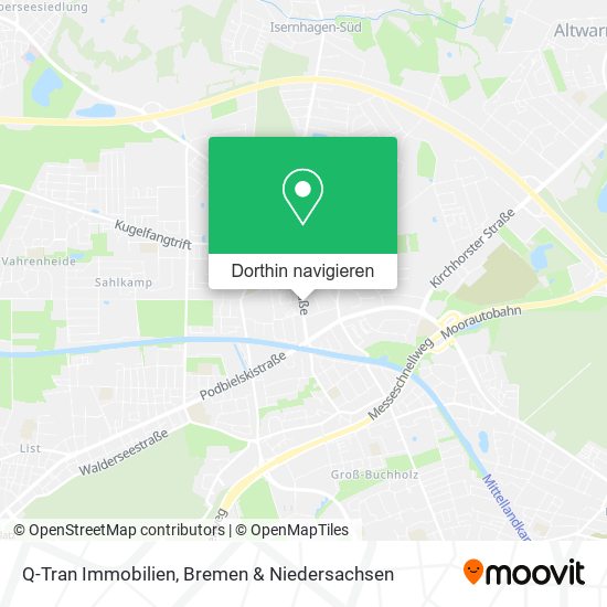Q-Tran Immobilien Karte