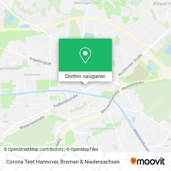 Corona Test Hannover Karte