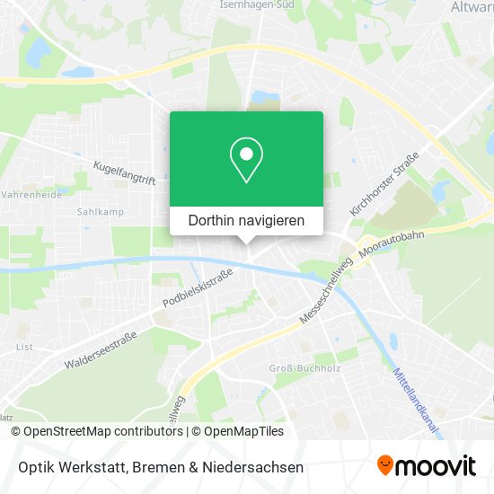 Optik Werkstatt Karte