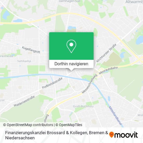 Finanzierungskanzlei Brossard & Kollegen Karte